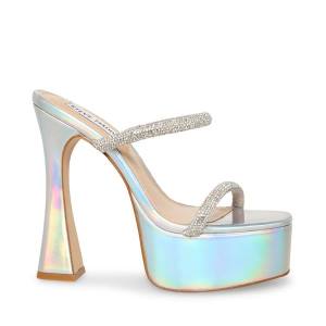 Pantofi Cu Toc Dama Steve Madden Zayne-r Heel Rainbow | SM-581KD