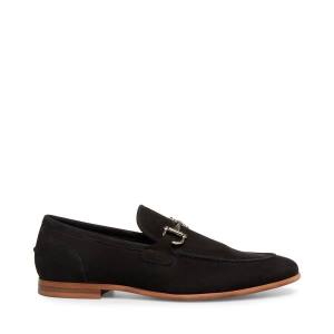 Pantofi Rochie Barbati Steve Madden Debinair Nubuck Negrii | SM-849OY