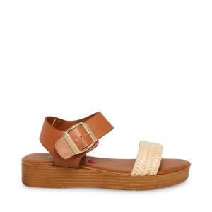 Sandale Copii Steve Madden Jdestind Raffia Maro | SM-806WV