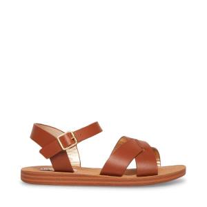 Sandale Copii Steve Madden Jleague Cognac Maro | SM-467UI