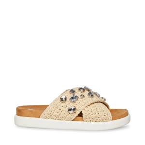 Sandale Dama Steve Madden Amandy Natural Bej Colorati | SM-786MH