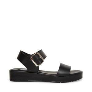 Sandale Dama Steve Madden Destined Piele Negrii | SM-526CP