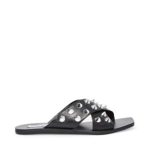 Sandale Dama Steve Madden Spiked Negrii Colorati | SM-280LE